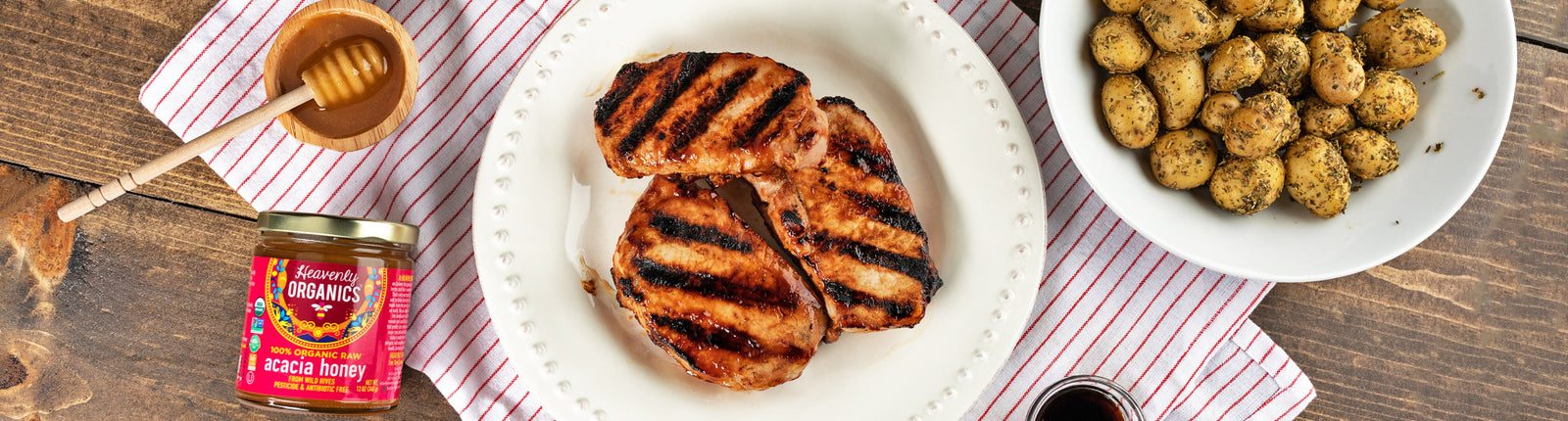 Honey Barbecued Pork Chops