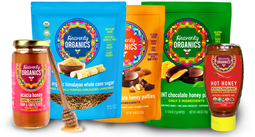 Heavenly Organics Honey and Chocolate patties