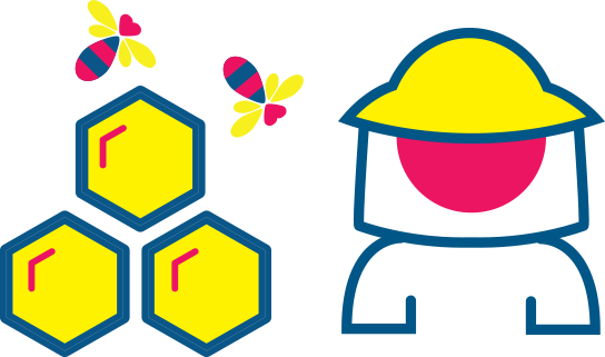 <p><strong>Our harvesters</strong></p>
<p>collect excess honey, triggering each hive to maintain its growth.</p>