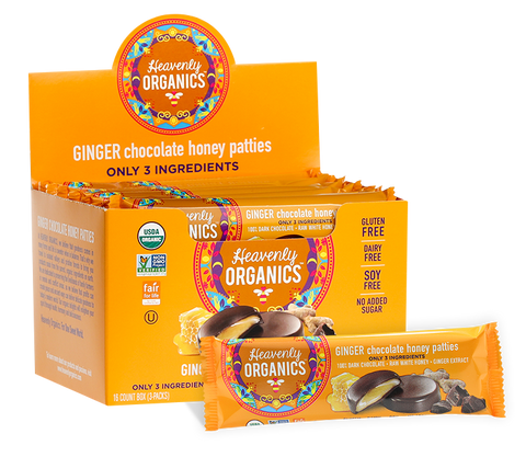 Ginger Chocolate Honey Patties