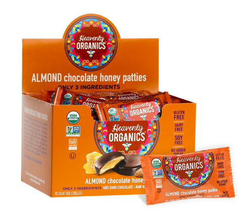 Almond Chocolate Honey Patties