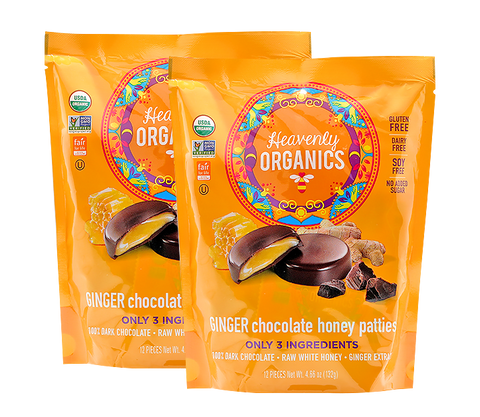 Ginger Chocolate Honey Patties