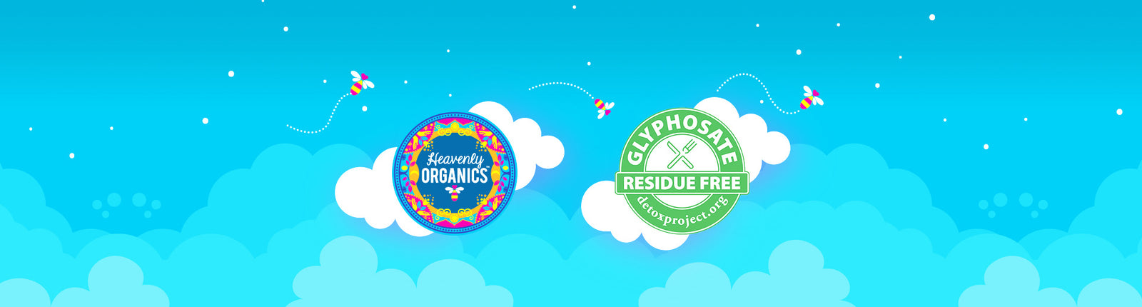 Heavenly Organics is Glyphosate Residue Free Certified!