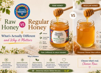 Raw Honey vs Regular Honey: What’s Actually Different and Why it Matters