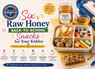 Six Raw Honey Back-to-School Snacks for Your Kiddos