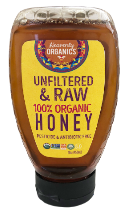 16 oz Raw and Unfilter 100% Organic Honey in PET bottle
