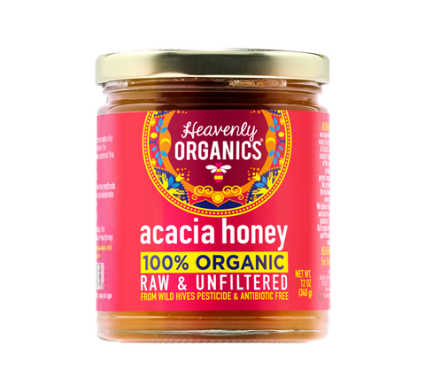 12 Oz  AcaciaHoney Raw, Unfilter & 100%Organic
