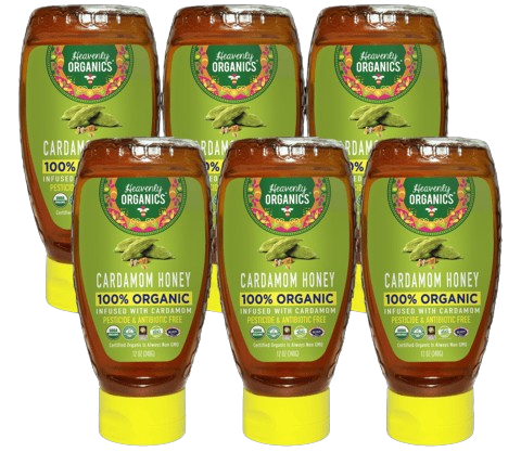 Cardamom Honey – Pure Organic Sweetness with Rich Spice – Heavenly