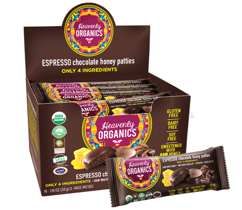 Espresso Chocolate Honey Patties – Pure Honey Mocha Bliss