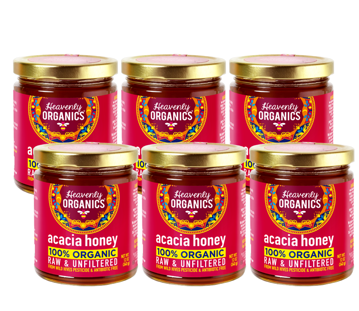 Organic Raw Acacia Honey – Heavenly Organics