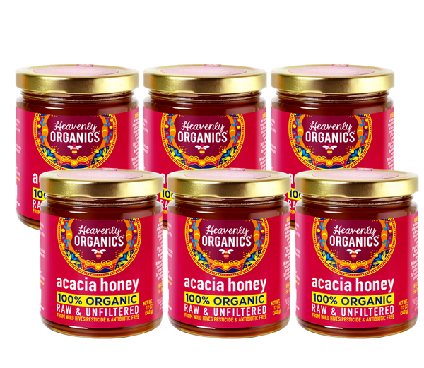 Organic Raw Acacia Honey – Heavenly Organics