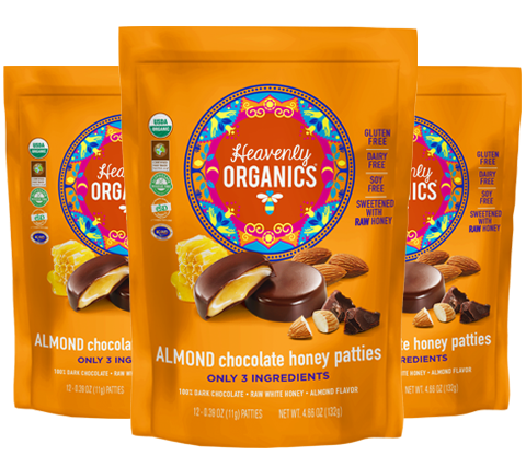 Almond Chocolate Honey Patties
