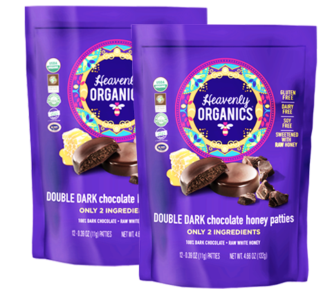 Double Dark Chocolate Honey Patties