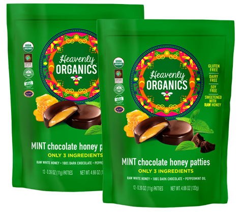 Mint Chocolate Honey Patties