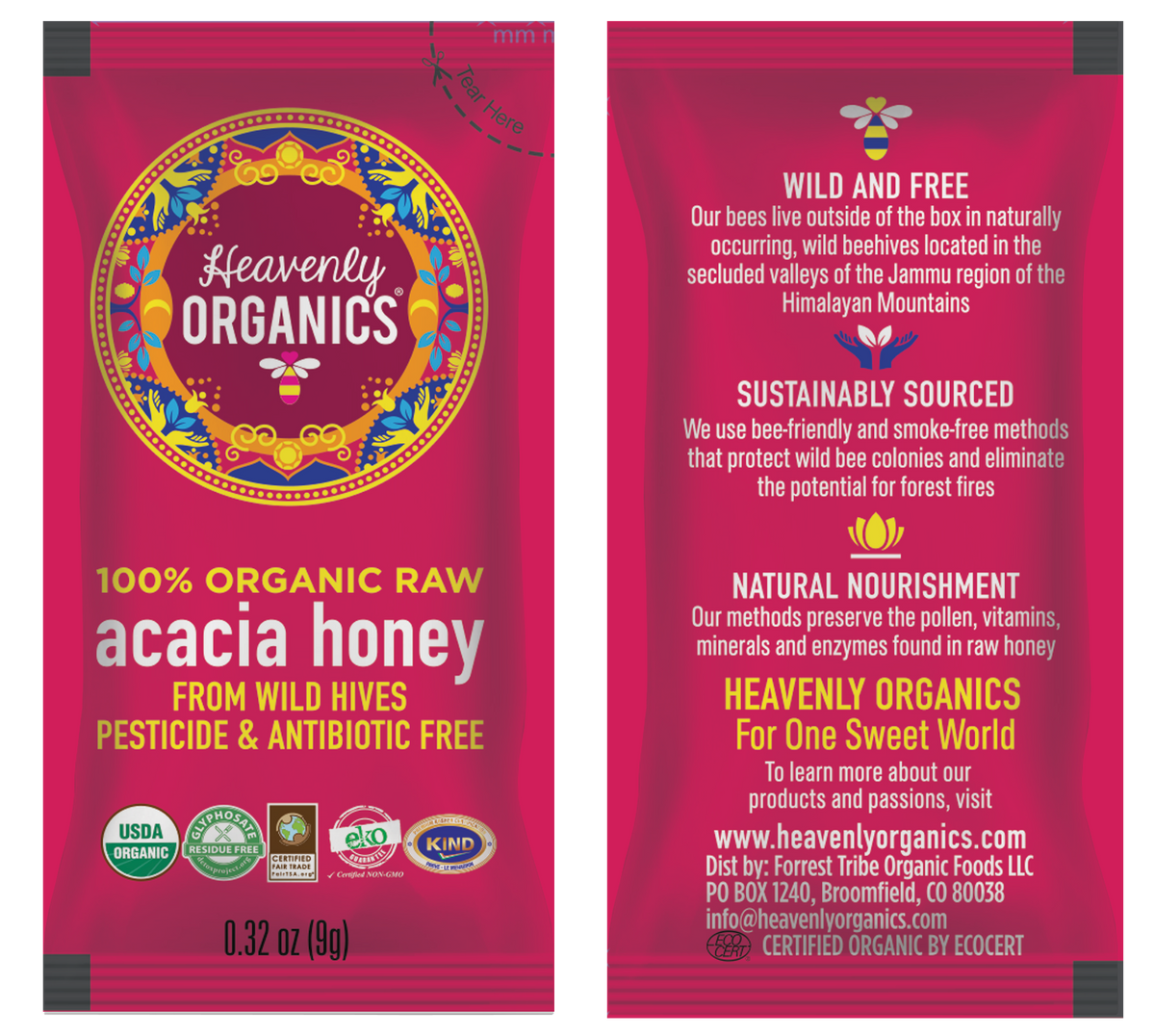 Order Acacia Honey Online – Pure Raw Organic Honey – Heavenly Organics