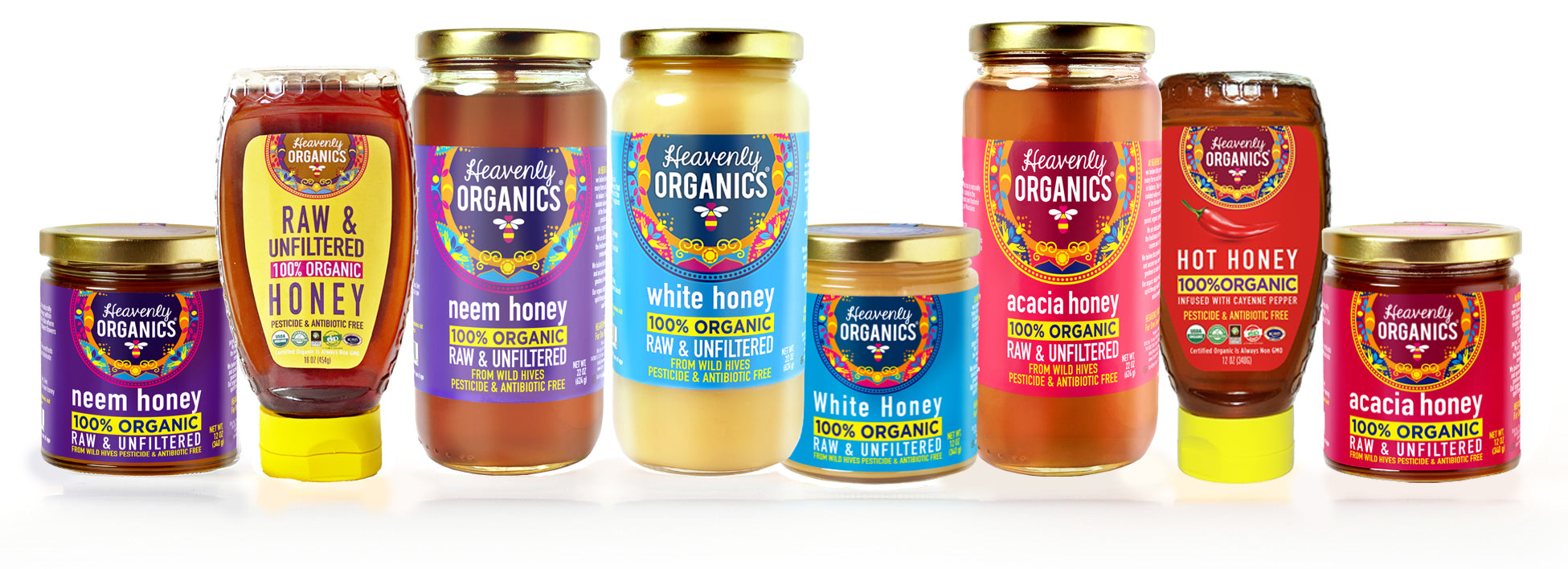 Heavenly Organics Product Lineup- Honey and Chocolate Patties!